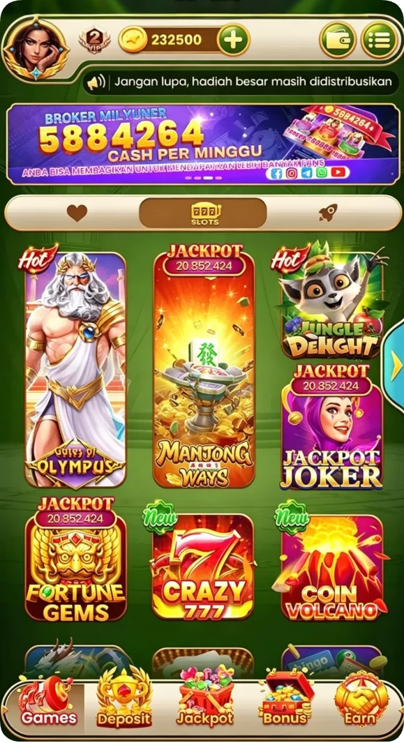 Download ledakslot APK untuk Android
